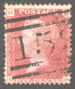 Great Britain Scott 33 Used Plate 120 - BH - Click Image to Close